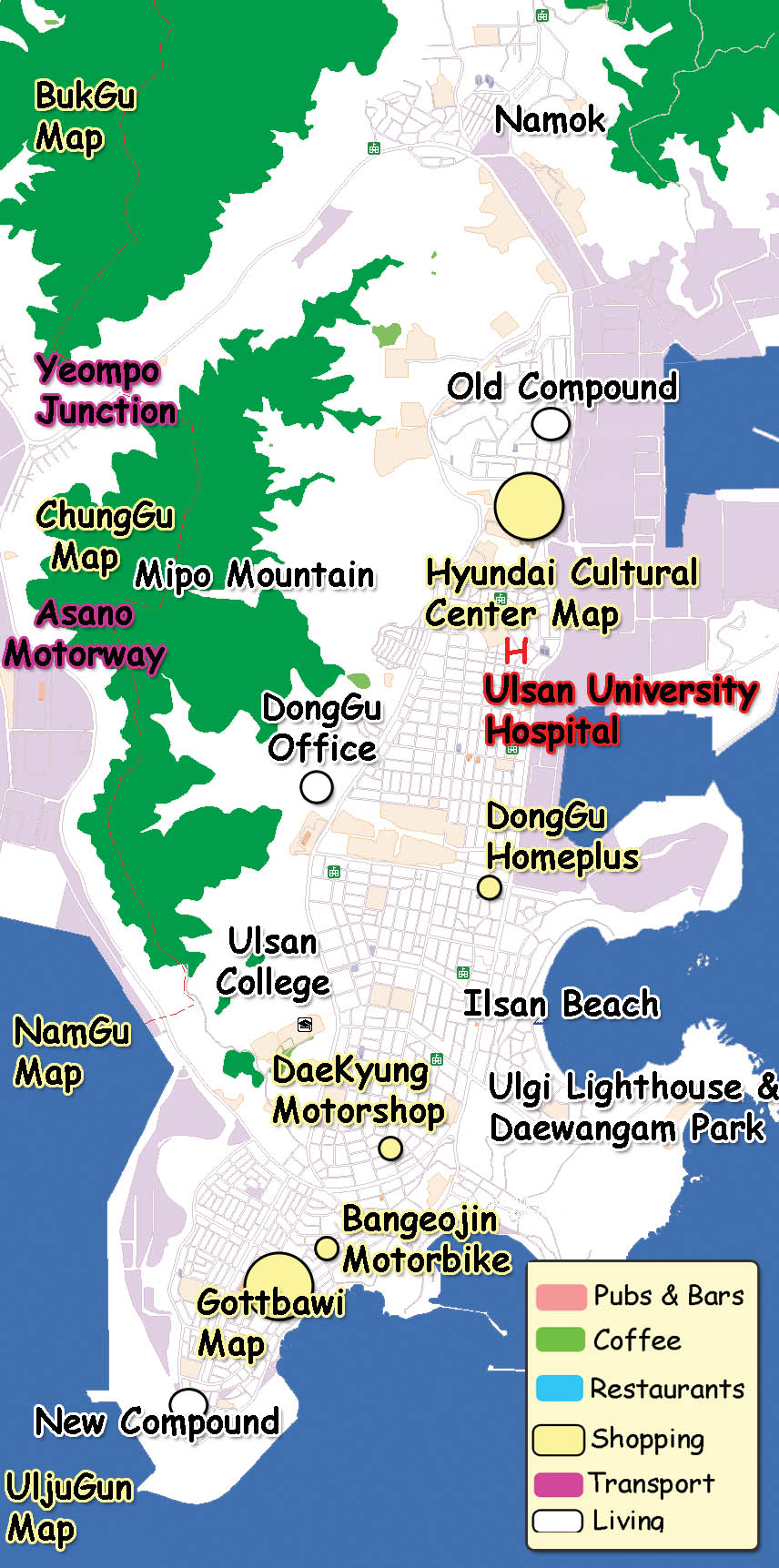 DongGu Map
